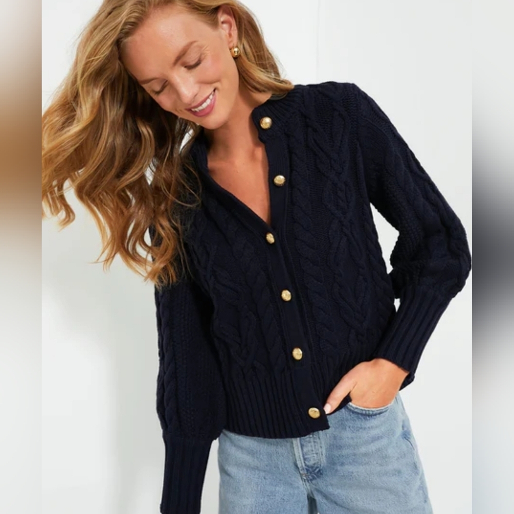 Tuckernuck Colette Cableknit Cardigan